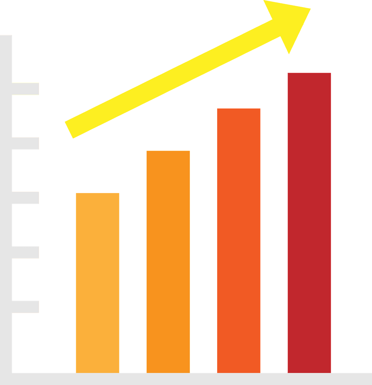 Free graph bar chart vector