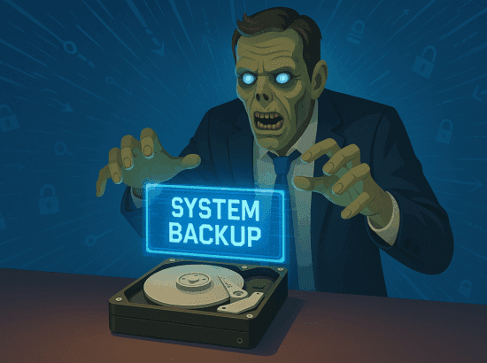 Why Ransomware Laughs at Your Backup Strategy