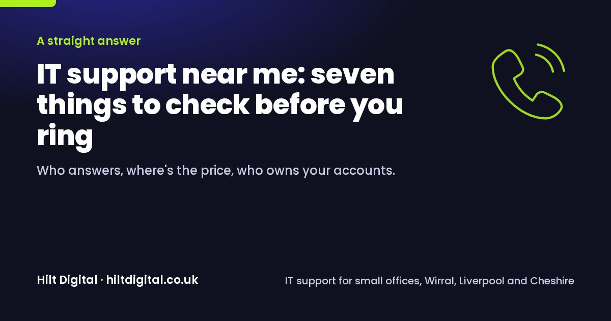 featured it support near me