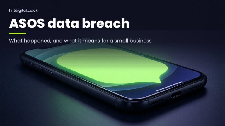 ASOS data breach: what happened, and what it means for a small business
